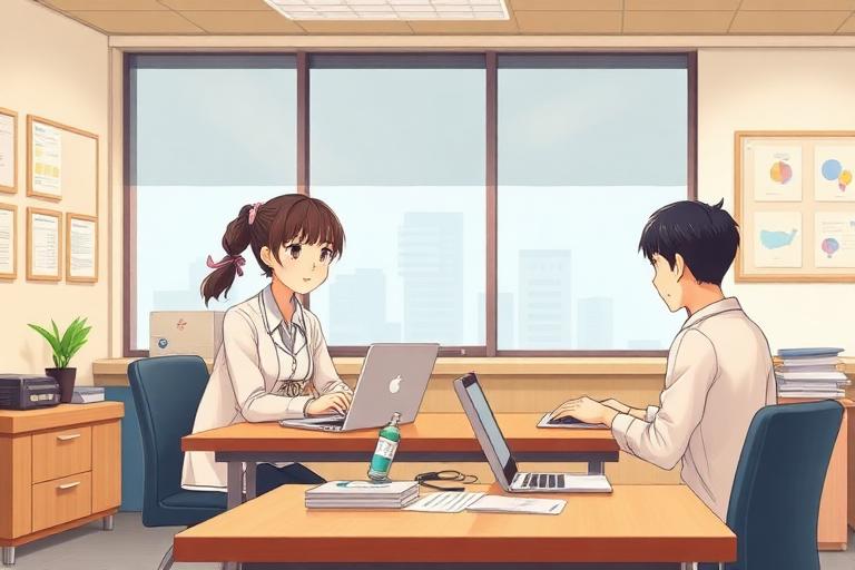 Escena: Al final del día laboral